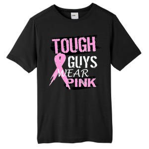 Tough Guys Wear Pink Cancer Tall Fusion ChromaSoft Performance T-Shirt