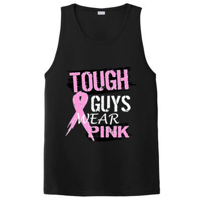 Tough Guys Wear Pink Cancer PosiCharge Competitor Tank