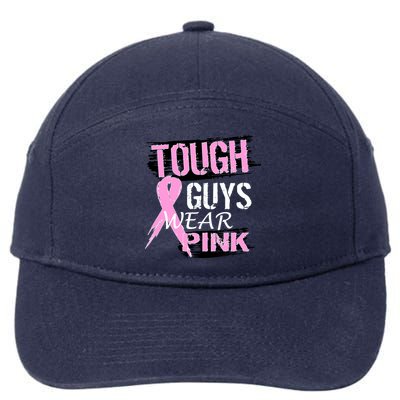 Tough Guys Wear Pink Cancer 7-Panel Snapback Hat