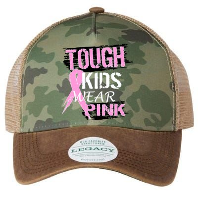 Tough Kids Wear Pink Cancer Legacy Tie Dye Trucker Hat