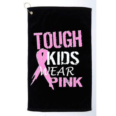 Tough Kids Wear Pink Cancer Golf Towel