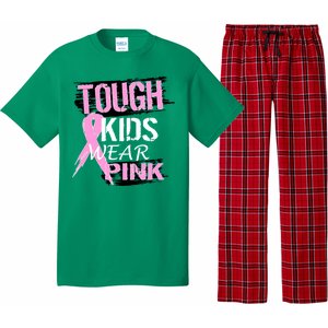 Tough Kids Wear Pink Cancer Pajama Set