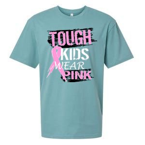 Tough Kids Wear Pink Cancer Sueded Cloud Jersey T-Shirt