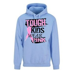 Tough Kids Wear Pink Cancer Unisex Surf Hoodie