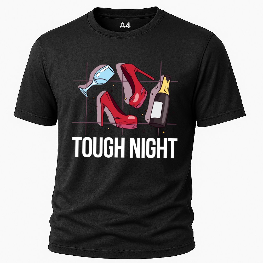 Tough Night Party Cooling Performance Crew T-Shirt