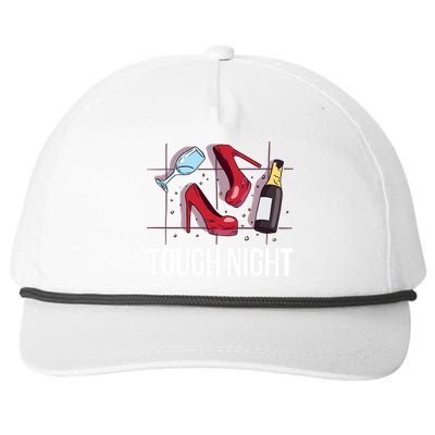 Tough Night Party Snapback Five-Panel Rope Hat