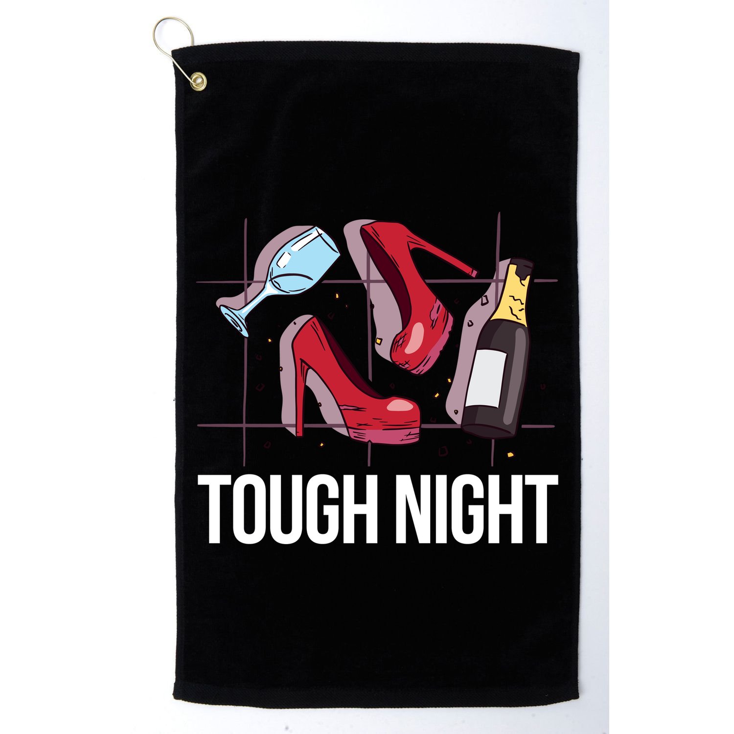 Tough Night Party Golf Towel