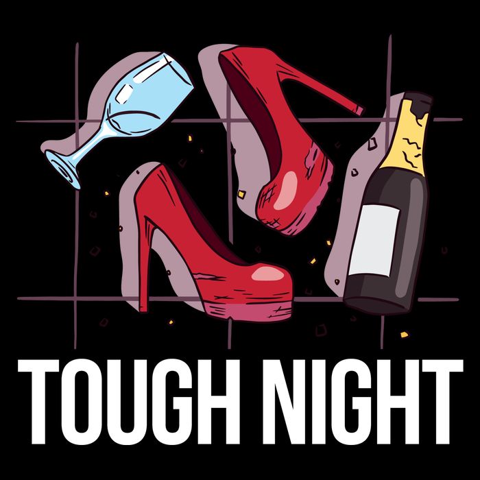 Tough Night Party Zip Tote Bag