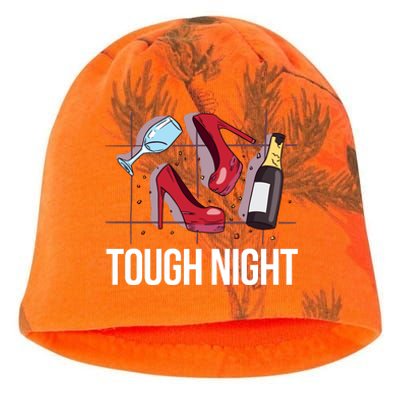 Tough Night Party Kati - Camo Knit Beanie