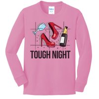 Tough Night Party Kids Long Sleeve Shirt