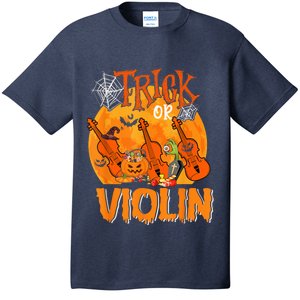 Trick Or Violin Halloween Musical Costume Witch's Hat T-Shirt