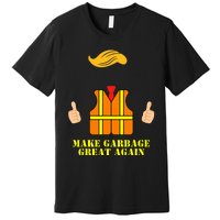 Trump Orange Vest Make Garbage Great Again Premium T-Shirt