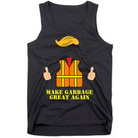 Trump Orange Vest Make Garbage Great Again Tank Top