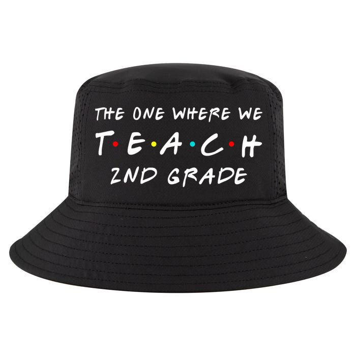The One Where We Teach 2nd Grade Teacher Cool Comfort Performance Bucket Hat