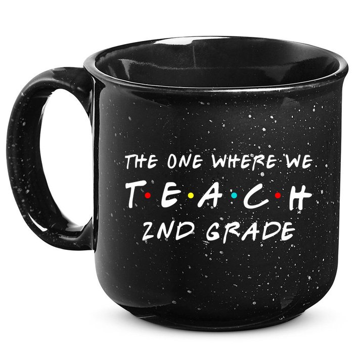 The One Where We Teach 2nd Grade Teacher 15oz Campfire Ceramic Mug