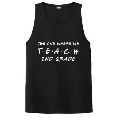 The One Where We Teach 2nd Grade Teacher PosiCharge Competitor Tank