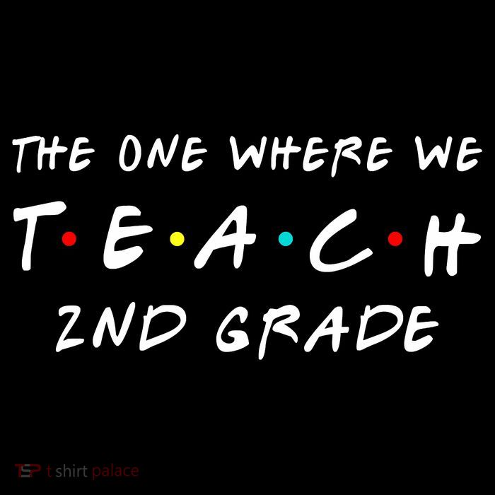 The One Where We Teach 2nd Grade Teacher Zip Tote Bag
