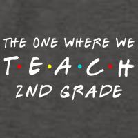 The One Where We Teach 2nd Grade Teacher Vector Backpack