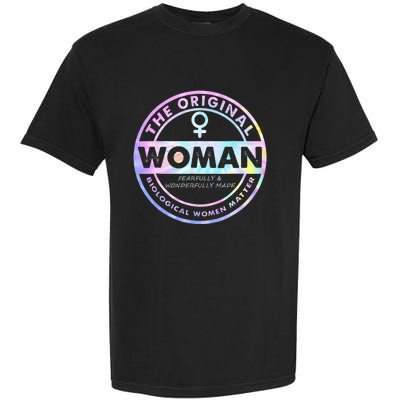 The Original Woman Made Biological Matter Wo Quote Garment-Dyed Heavyweight T-Shirt