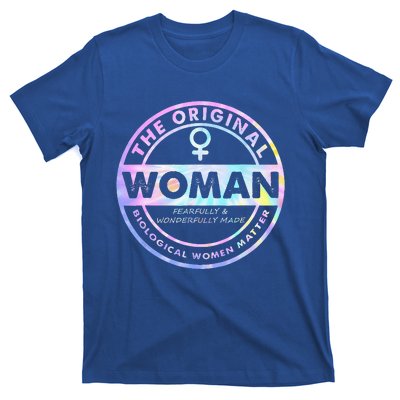 The Original Woman Made Biological Matter Wo Quote T-Shirt