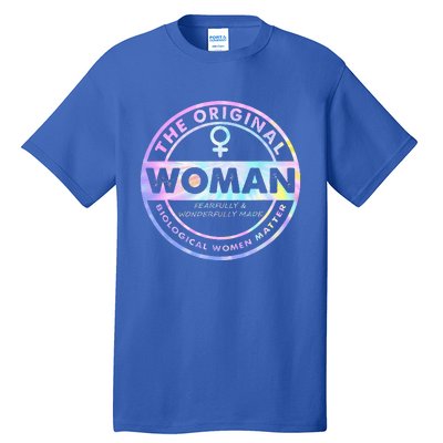 The Original Woman Made Biological Matter Wo Quote Tall T-Shirt