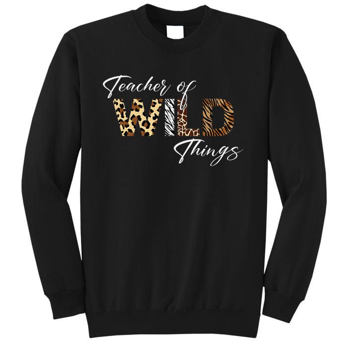 Teacher Of Wild Things Back to School Sweatshirt