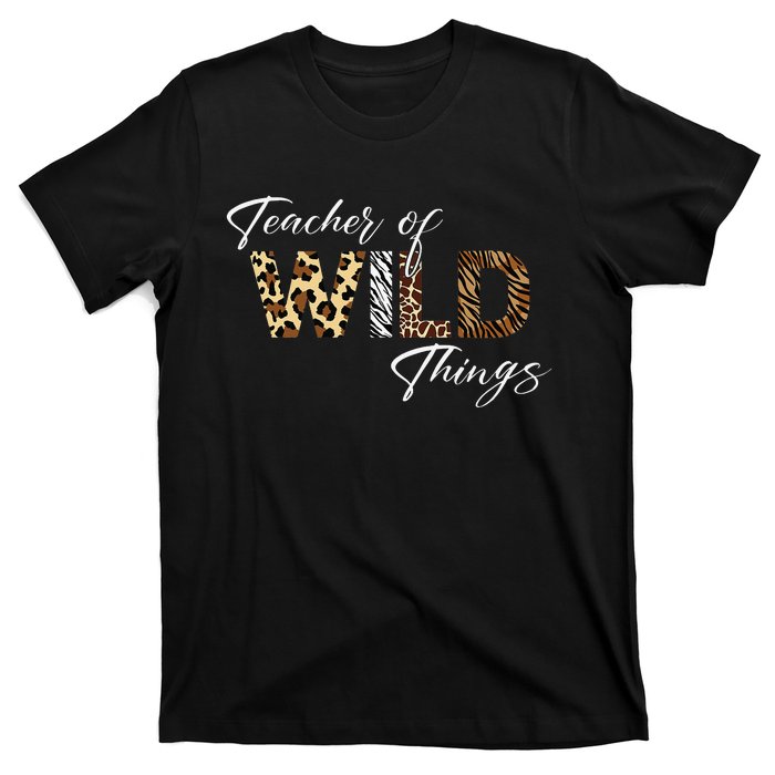 Teacher Of Wild Things Back to School T-Shirt