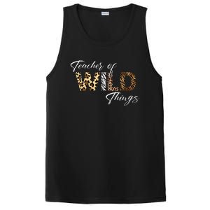 Teacher Of Wild Things Back to School PosiCharge Competitor Tank