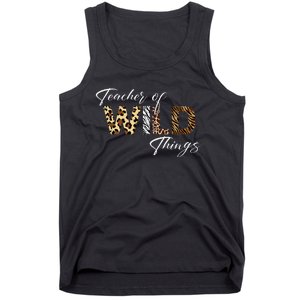 Teacher Of Wild Things Back to School Tank Top