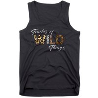 Teacher Of Wild Things Back to School Tank Top