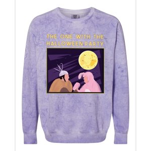 The One With The Halloween Party Bunny Friends Costume Colorblast Crewneck Sweatshirt