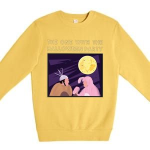 The One With The Halloween Party Bunny Friends Costume Premium Crewneck Sweatshirt