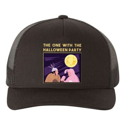 The One With The Halloween Party Bunny Friends Costume Yupoong Adult 5-Panel Trucker Hat