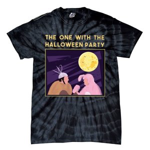 The One With The Halloween Party Bunny Friends Costume Tie-Dye T-Shirt