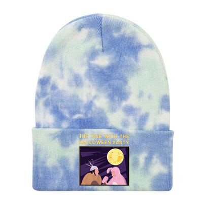 The One With The Halloween Party Bunny Friends Costume Tie Dye 12in Knit Beanie