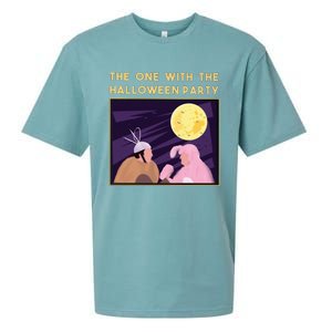 The One With The Halloween Party Bunny Friends Costume Sueded Cloud Jersey T-Shirt