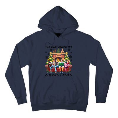 The One Where It’S Christmas Comedy Movies Friends Tall Hoodie