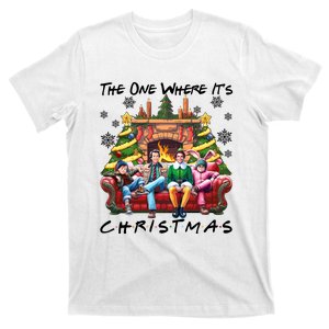 The One Where It’S Christmas Comedy Movies Friends T-Shirt