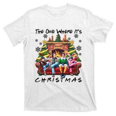 The One Where It’S Christmas Comedy Movies Friends T-Shirt