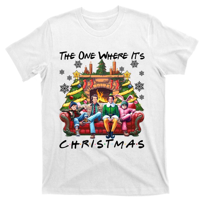 The One Where It’S Christmas Comedy Movies Friends T-Shirt