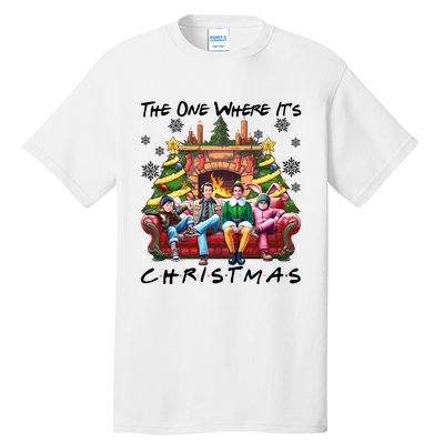 The One Where It’S Christmas Comedy Movies Friends Tall T-Shirt