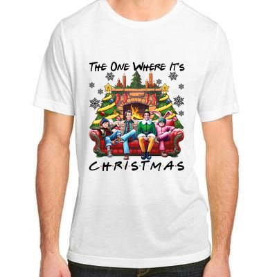 The One Where It’S Christmas Comedy Movies Friends Adult ChromaSoft Performance T-Shirt