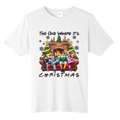 The One Where It’S Christmas Comedy Movies Friends Tall Fusion ChromaSoft Performance T-Shirt