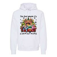 The One Where It’S Christmas Comedy Movies Friends Premium Hoodie