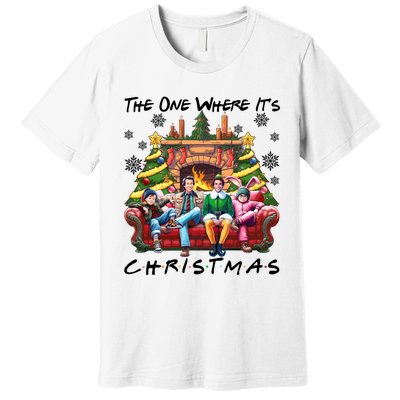 The One Where It’S Christmas Comedy Movies Friends Premium T-Shirt