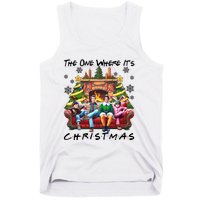 The One Where It’S Christmas Comedy Movies Friends Tank Top