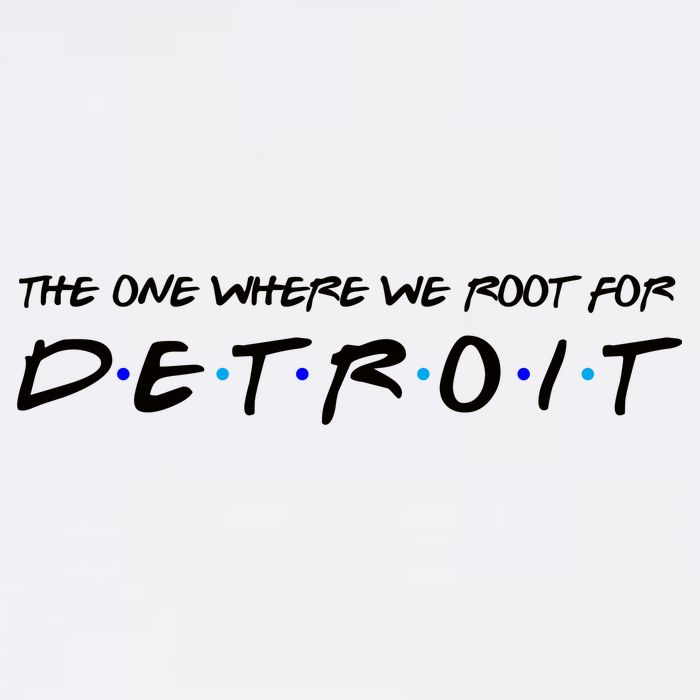 The One Where We Root For Detroit Sustainable Bucket Hat