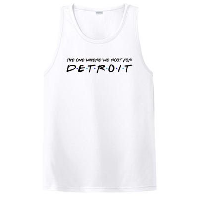 The One Where We Root For Detroit PosiCharge Competitor Tank