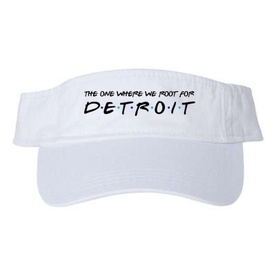 The One Where We Root For Detroit Visor