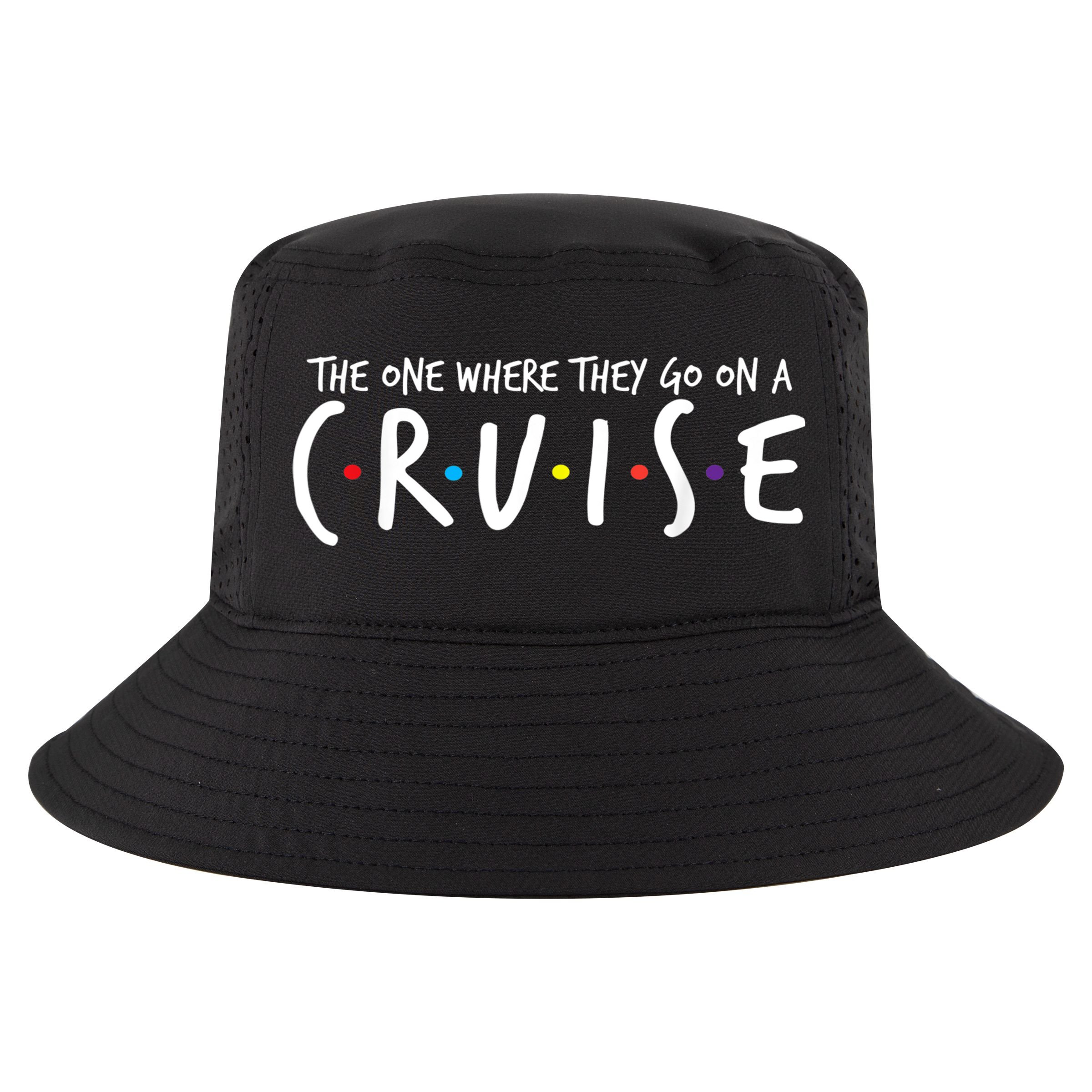 The One Where They Go On A Cruise-Family Cruise Vacation Cool Comfort Performance Bucket Hat
